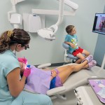 Child's first dental visit with Dr. Kara Sardella
